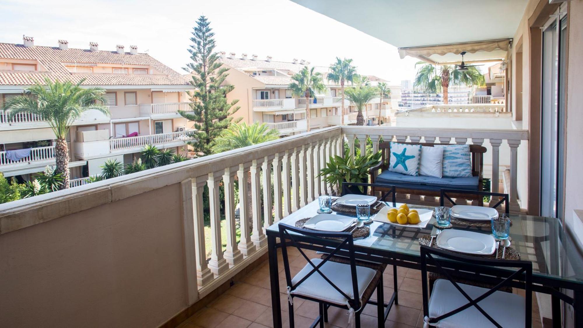 Sun Jose - Duplex, Playa Del Arenal Хавеа Экстерьер фото